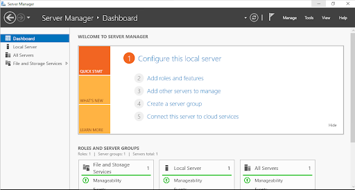 iis clustering setup step 1
