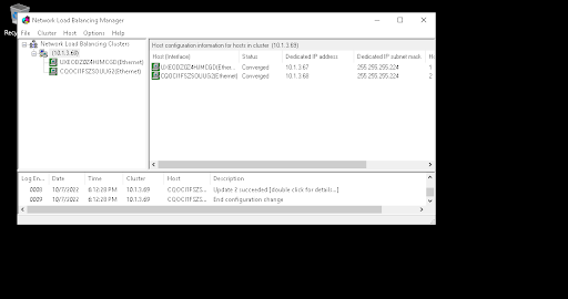 iis clustering setup step 21