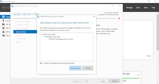 iis load balancer setup step 6