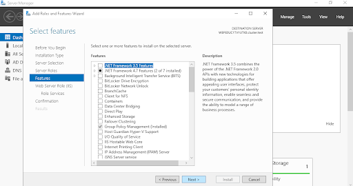 iis load balancer setup step 7